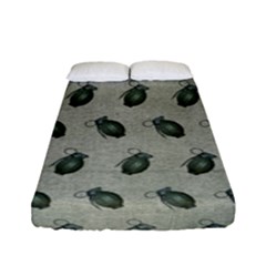 Army Green Hand Grenades Fitted Sheet (full/ Double Size) by McCallaCoultureArmyShop