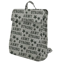 Army Stong Military Flap Top Backpack by McCallaCoultureArmyShop