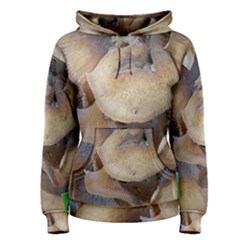 Close Up Mushroom Abstract Women s Pullover Hoodie by Fractalsandkaleidoscopes