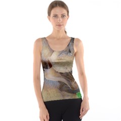 Close Up Mushroom Abstract Tank Top by Fractalsandkaleidoscopes