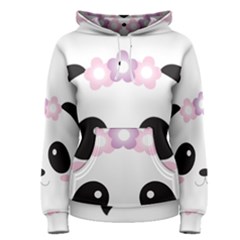 Panda Face Women s Pullover Hoodie by PhotoThisxyz