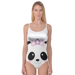 Panda Face Camisole Leotard  by PhotoThisxyz