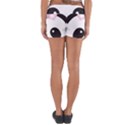 Panda Face Yoga Shorts View2