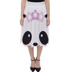 Panda Face Classic Midi Skirt by PhotoThisxyz