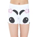 Panda Face Kids  Sports Shorts View1