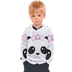 Panda Face Kids  Overhead Hoodie by PhotoThisxyz