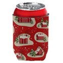 Christmas New Year Seamless Pattern Can Holder View1