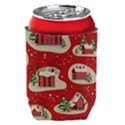 Christmas New Year Seamless Pattern Can Holder View2