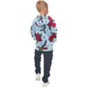 Colorful Funny Christmas Pattern Kids  Hooded Pullover View2