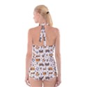 Animal Patterns Safari Boyleg Halter Swimsuit  View2