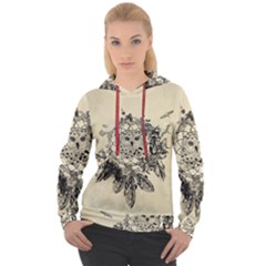 Owl On A Dreamcatcher Women s Overhead Hoodie by FantasyWorld7