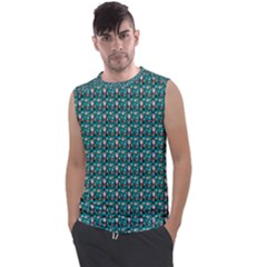 Chrix Pat Teal Men s Regular Tank Top by snowwhitegirl