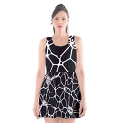 Neurons Braid Network Wattle Yarn Scoop Neck Skater Dress by HermanTelo