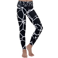 Neurons Braid Network Wattle Yarn Kids  Lightweight Velour Classic Yoga Leggings by HermanTelo