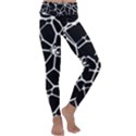 Neurons Braid Network Wattle Yarn Kids  Lightweight Velour Classic Yoga Leggings View1