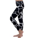 Neurons Braid Network Wattle Yarn Kids  Lightweight Velour Classic Yoga Leggings View2