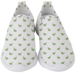 Iguana Sketchy Cartoon Style Drawing Pattern 2 Kids  Slip On Sneakers by dflcprintsclothing