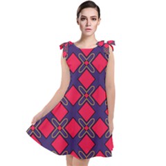 Df Wyonna Wanlay Tie Up Tunic Dress by deformigo