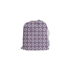 Df Donos Grid Drawstring Pouch (xs) by deformigo