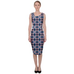 Df Alhambrine Cetta Sleeveless Pencil Dress by deformigo