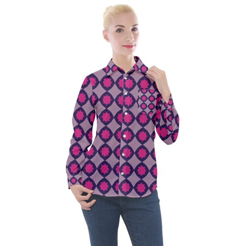 Df Blizzee City Women s Long Sleeve Pocket Shirt by deformigo