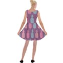 Pineapple Wallpaper Pattern 1462307008mhe Velvet Skater Dress View2