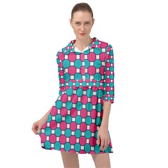 Df Hippin Whistler Mini Skater Shirt Dress by deformigo