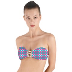 Df Hippin Whistler Twist Bandeau Bikini Top by deformigo