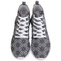 Black And White Pattern Men s Lightweight High Top Sneakers View1