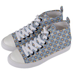 Df Norbert Pastel Women s Mid-top Canvas Sneakers by deformigo