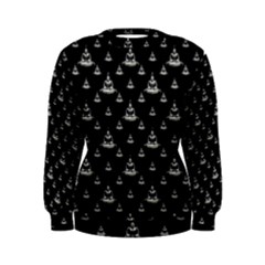 Buddhism Motif Print Pattern Design Women s Sweatshirt by dflcprintsclothing