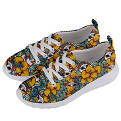 Cat Flower Women s Lightweight Sports Shoes by trulycreative