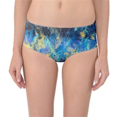 Luminescence Mid-waist Bikini Bottoms by CKArtCreations