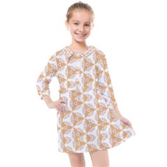 Df Giovanni Di Graziano Kids  Quarter Sleeve Shirt Dress by deformigo