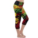 Revelation 1 3 Lightweight Velour Capri Yoga Leggings View3