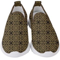 Df Tobacco Field Kids  Slip On Sneakers by deformigo