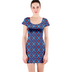 Df Pasticerria Short Sleeve Bodycon Dress by deformigo