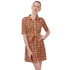 Df Jaitana Belted Shirt Dress by deformigo