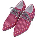 DF Magenta Rumor Women s Pointed Oxford Shoes View2