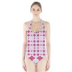 Df Hazel Conins Halter Swimsuit by deformigo