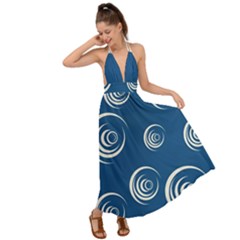 Rounder Viii Backless Maxi Beach Dress by anthromahe