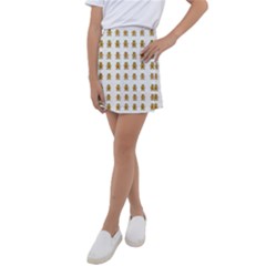 Ginger Breads Dancing So Merry Kids  Tennis Skirt by pepitasart