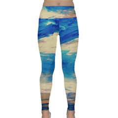 Skydiving 1 1 Lightweight Velour Classic Yoga Leggings by bestdesignintheworld