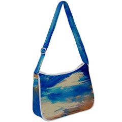 Skydiving 1 1 Zip Up Shoulder Bag by bestdesignintheworld