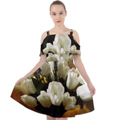 Tulips 1 3 Cut Out Shoulders Chiffon Dress by bestdesignintheworld