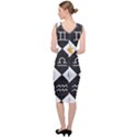 Zodiac Astrology Horoscope Sleeveless Pencil Dress View4