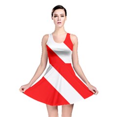 Diving Flag Reversible Skater Dress by FlagGallery