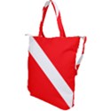 Diving flag Shoulder Tote Bag View2