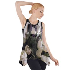 Tulips 1 1 Side Drop Tank Tunic by bestdesignintheworld