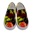 Flowers 1 1 Women s Canvas Slip Ons View1